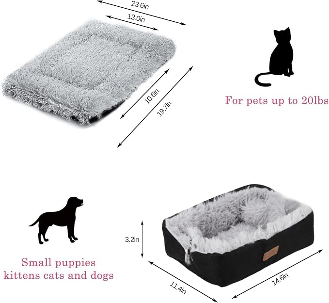 Self Warming Cat Bed, Foldable Self Heated Cat Mat Extra Warm Thermal Heating - Image 3