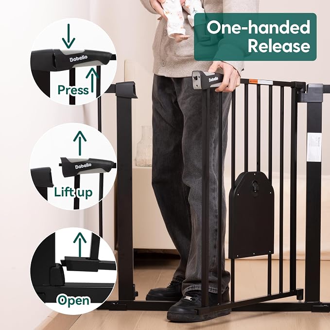 Babelio Auto Close Baby Gate - Image 3