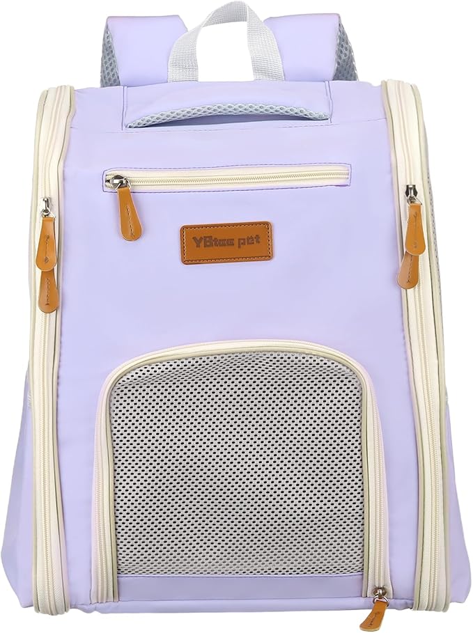 Pet Backpack Carrier, Portable and Ventilated, Oxford Cloth, Dogs Cats and by Unknown