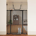 67" High Extra Tall Cat Gate for Doorway, 29.5-49.21" Extra Wide Pet Gate by Amibud