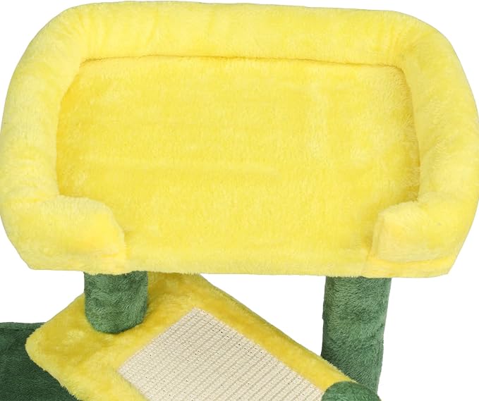 VINGLI Cat Tree, 27 inch Small Cat Tower - Image 9