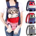 Dog Carrier Backpack, Pet Front Carrier Backpack Legs Out Dog Chest Carrier by Coppthinktu