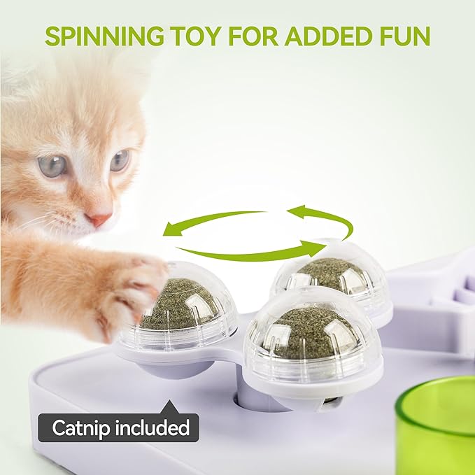 ALL FOR PAWS Interactive Cat Puzzle Feeder - Image 5