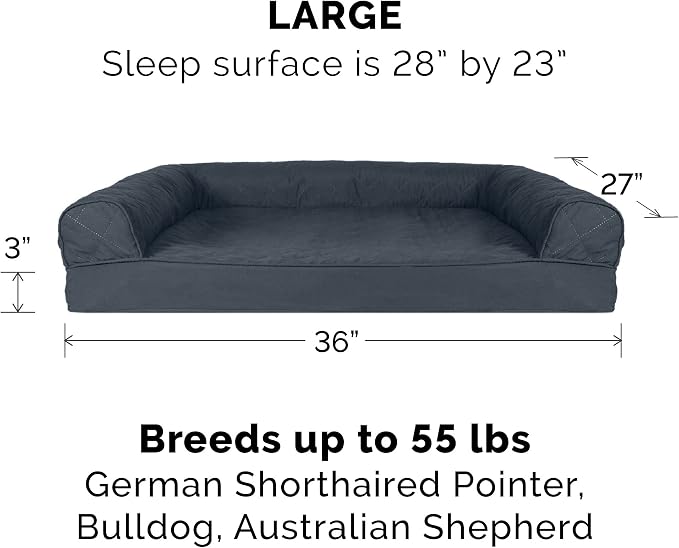 FurHaven Classic Sofa Orthopedic Dog Bed - Image 2