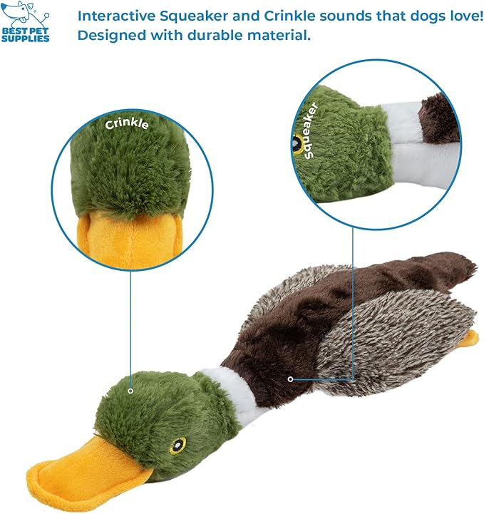 Best Pet Supplies Interactive Squeaky Dog Chew Toy, Ideal Dog Toys - Image 3