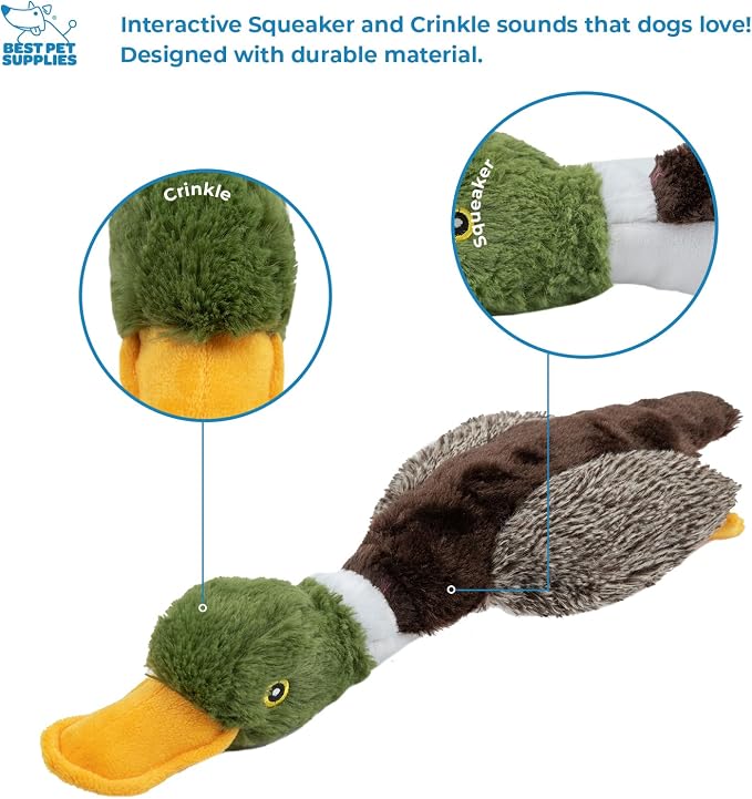 Best Pet Supplies Interactive Squeaky Dog Chew Toy, Ideal Dog Toys - Image 5