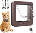 Smart Cat Door with 3 Collar Sensor, RFID Cat Door Collar Activated with Remote by Unknown