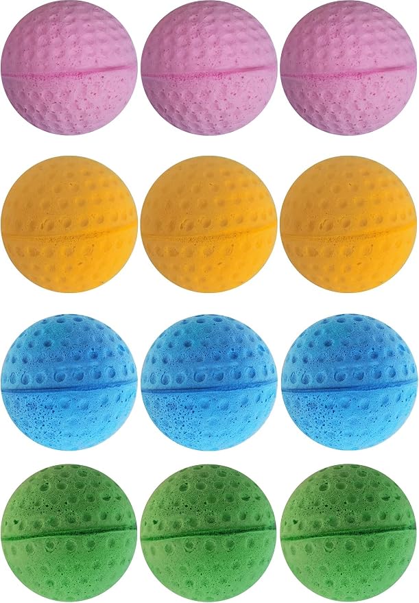 Cat Foam Ball Cat Sponge Ball Toy Soccer Toy by GINFH
