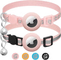2 Pack Airtag Cat Collar Breakaway by LAFAYIspecializesinpetcollars