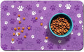 Dog Food Mat, Absorbent Water Bowl Mats Cat Pet Feeding Placemats 17 * 30 inch by Zoeeya