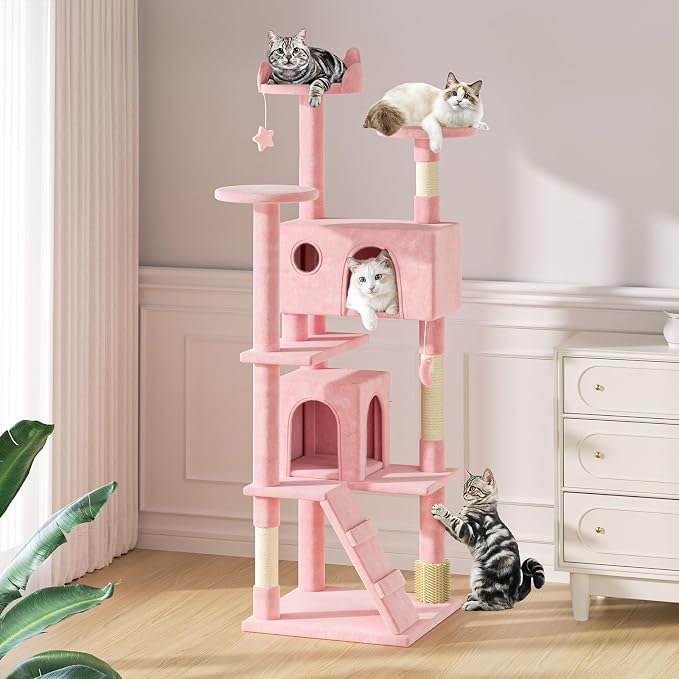 MoNiBloom 77 Inch Cat Tree Tower - Image 3