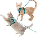 Luxelle 2 Pack Escape-Proof Cat Harness and Leash Set by Unknown