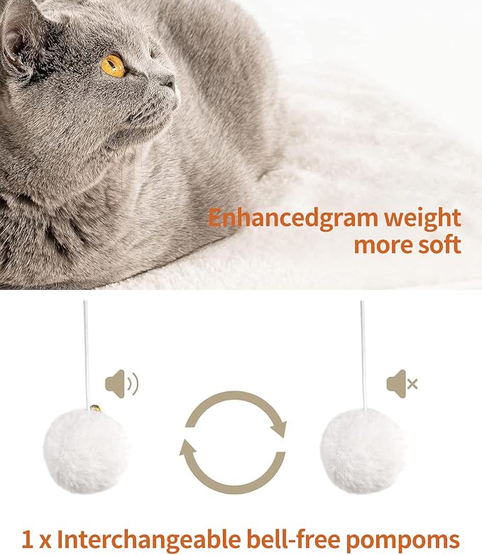 FourFurPets 43.7" Cat Tree, Modern Cat Tree Tower, Cat Tower - Image 7