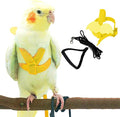 Dnoifne Pet Parrot Bird Harness and Leash, Adjustable Training Design Anti-Bite by Dnoifne