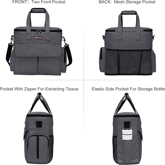 Modoker Airline Approved Pet Travel Bag, Weekend Dog Travel Set - Image 2