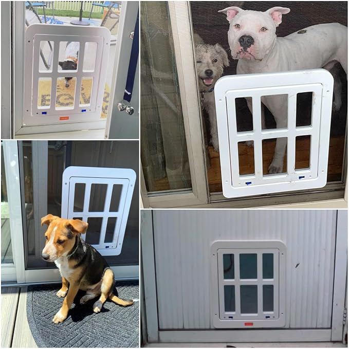 NAMSAN Dog Screen Door, Passage Size 12 x 16 inches, Dog Door - Image 2