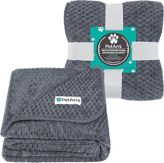 PetAmi Waterproof Dog Blanket, Leakproof Puppy Blanket - Image 2