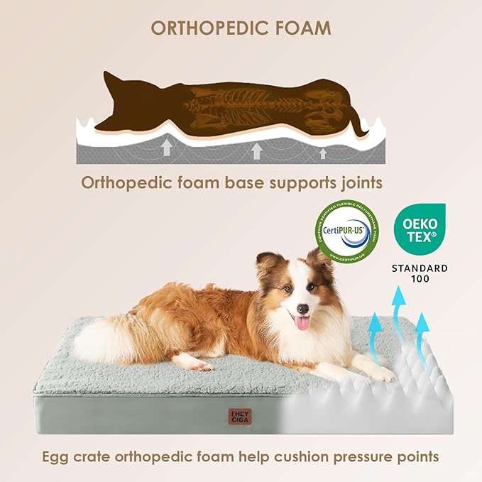EHEYCIGA Orthopedic Medium Dog Beds - Image 3