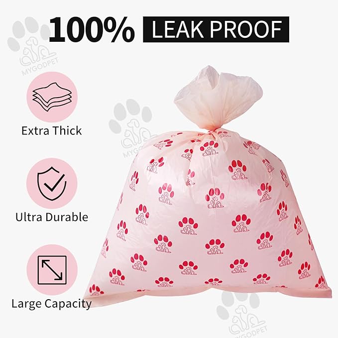 Dog Poop Bags Rolls with Dispenser 150 Count Biodegradable Poop Bags - Image 3