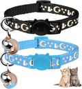 Baeuppit 2PCS Breakaway Cat Collars by Baeuppit
