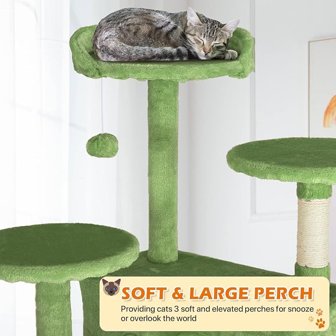 54” Cat Tree Tower for Indoor Cats - Image 7