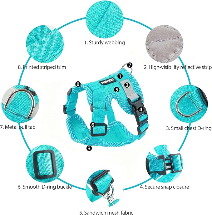 wanheart Cat Harness and Leash Set - Image 2
