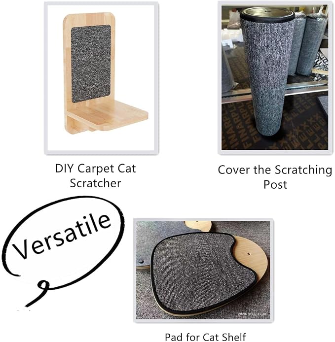 SHENGOCASE 157.5"x15.8" Trimmable Self-Adhesive Carpet Mat Pad Replacement - Image 6