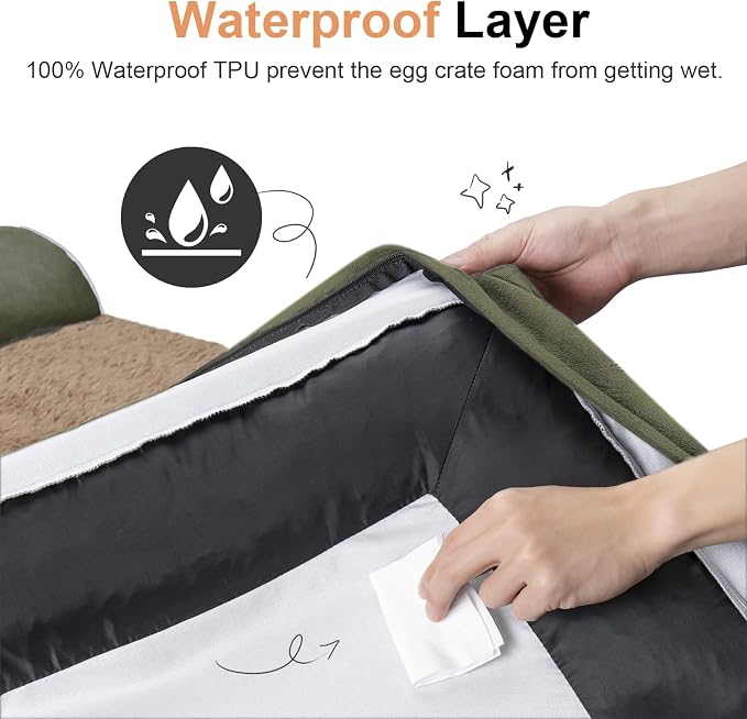 Large Dog Bed Orthopedic Washable: Extra Large Sized Beds - Image 4