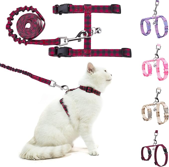 BEAUTYZOO Cat Harness and Leash Set Escape Proof by BEAUTYZOO