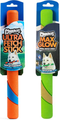 Chuckit! Interactive Dog Toy Ultra Fetch Stick Day & Night Bundle, 12 Inches by Chuckit