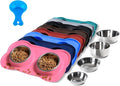 Hubulk Pet Dog Bowls 2 Stainless Steel Dog Bowl by Hubulk