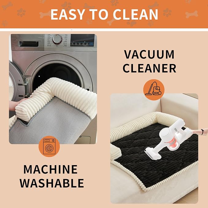 HAOMAIJIA Dog Couch Bed for Medium Dogs, Non Slip Pet Couch Covers for Sofa - Image 7