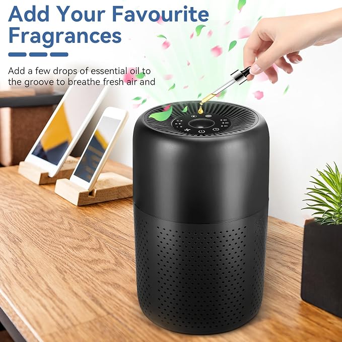 2 Pack YARIKI Air Purifiers for Bedroom Home - Image 2