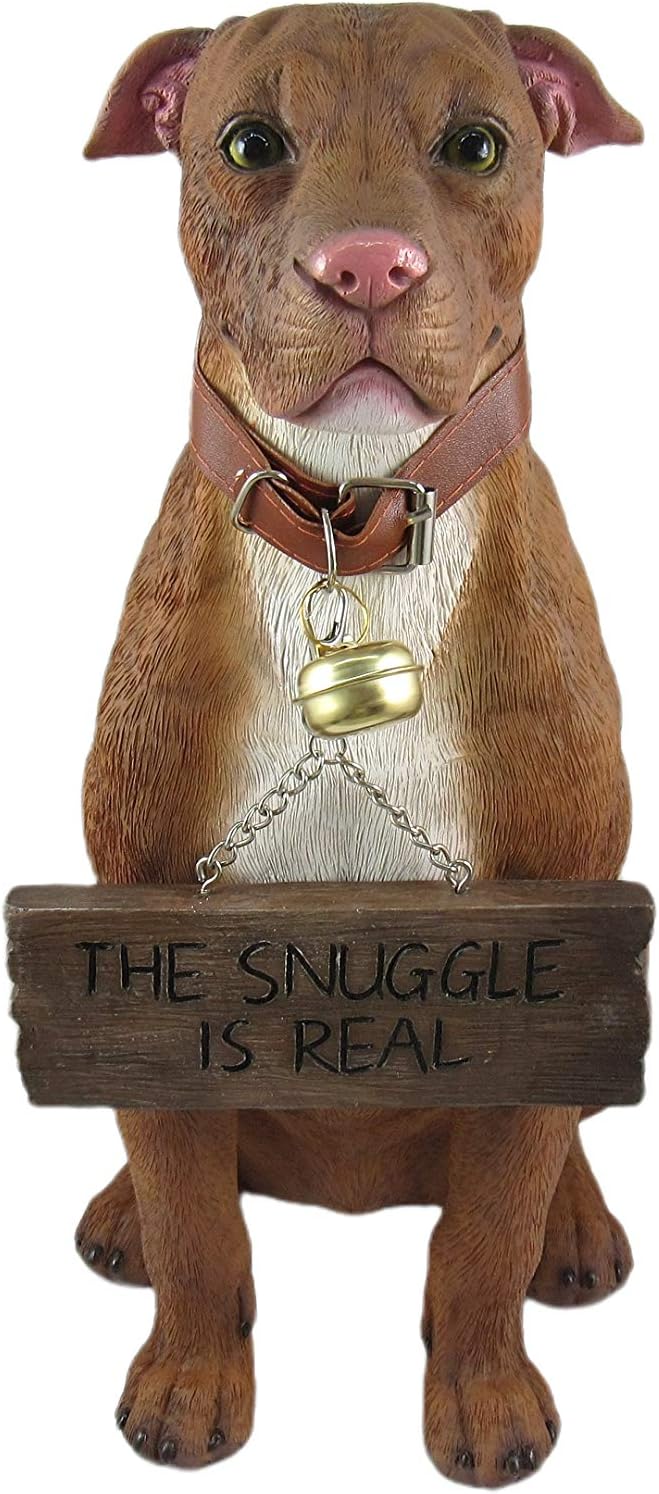 DWK Front Porch Dog Outdoor Welcome Sign Decorative Statue | Cute Dog Welcome - Image 5