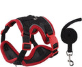 Cat Harness and Leash Set for Walking – Escape-Proof Reflective Vest for Cats by Muejjur