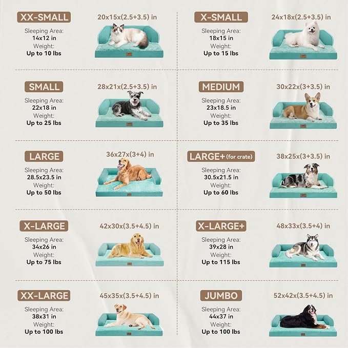 Orthopedic Large Dog Bed Washable, Orthopedic Dogs Bed - Image 2