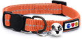 Pawtitas Recycled Coral Reflective Cat Collar – Eco-Friendly Breakaway Safety by Pawtitas