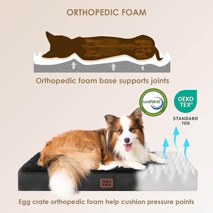 EHEYCIGA Orthopedic XXL Dog Beds - Image 3