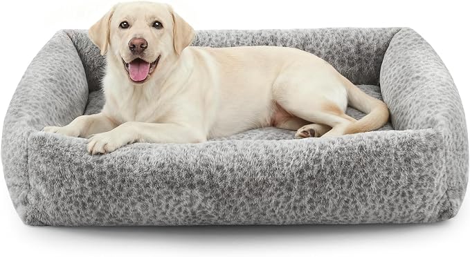 JOEJOY XL Dog Beds Large Sized Dog, Washable Orthopedic Premium Soft Corduroy by JOEJOY