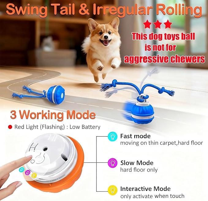 Interactive Dog Toys，Peppy Pet Ball - Image 2