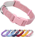 Dynmeow Soft and Breathable Cotton Dog Collar, Durable Adjustable Heavy-Duty by Dynmeow