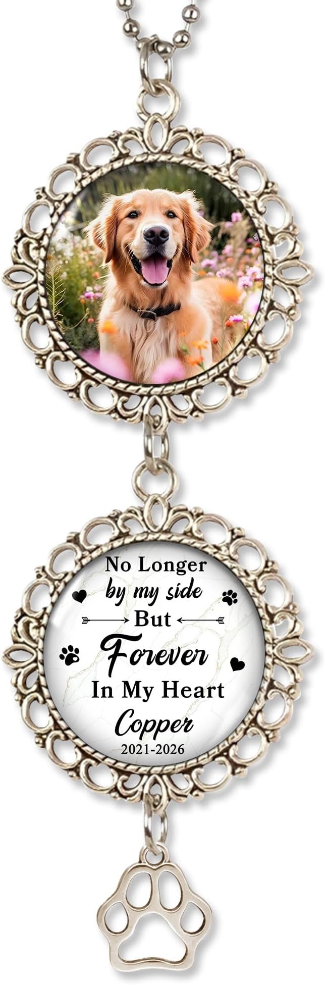 Hyturtle Personalized Pet Memorial Car Hanging Ornament by Hyturtle