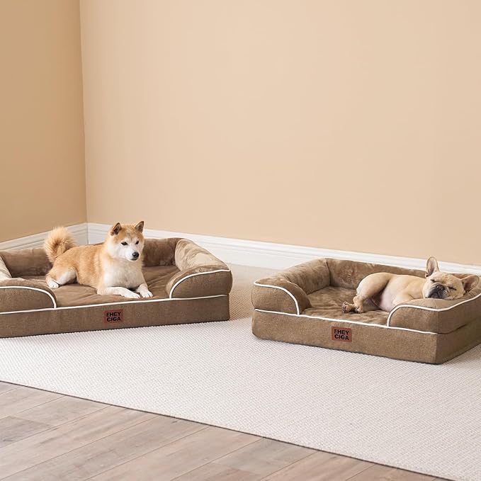 EHEYCIGA Orthopedic Dog Beds for Large Dogs, Waterproof Memory Foam Large Pet - Image 8