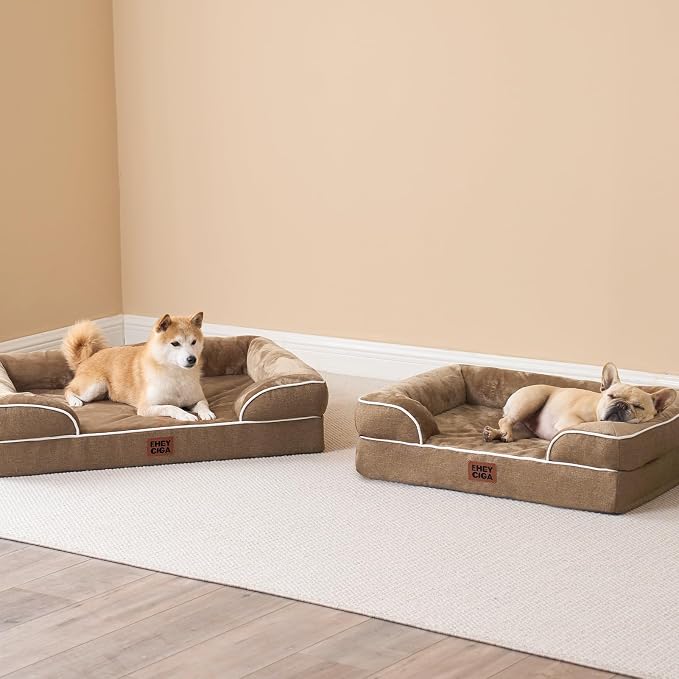 EHEYCIGA Orthopedic Dog Beds for Extra Large Dogs, Waterproof Memory Foam XXL - Image 8