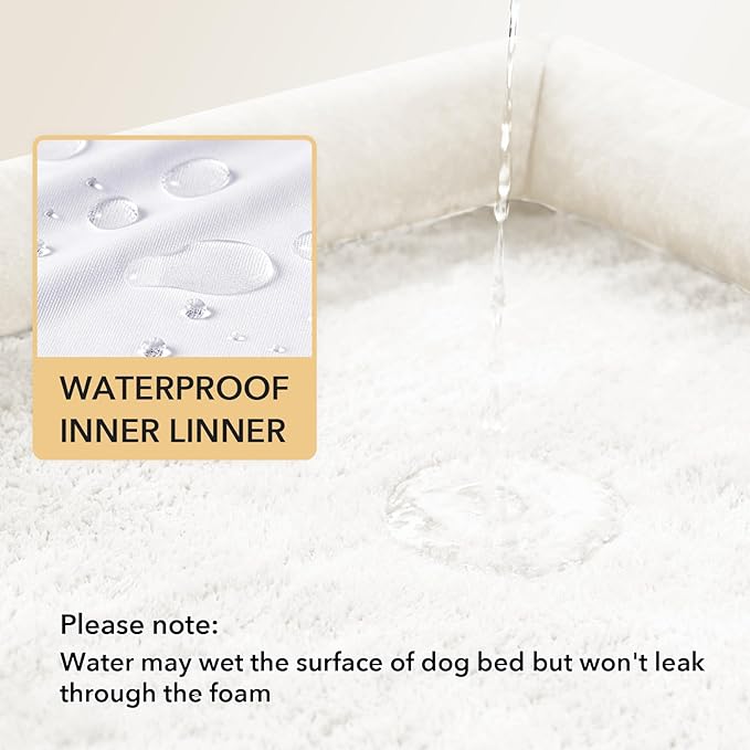 Orthopedic Dog Beds for Large Sized Dogs, Waterproof Egg Crate Foam Medium Dog - Image 3