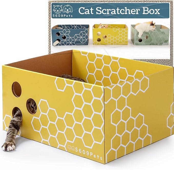 Extra Large Cardboard Cat Scratcher by 5609PETS