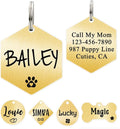 Ultra Joys Dog ID Tag, Custom Stainless Steel Dog Tag, Personalized Dog Tag by UltraJoys