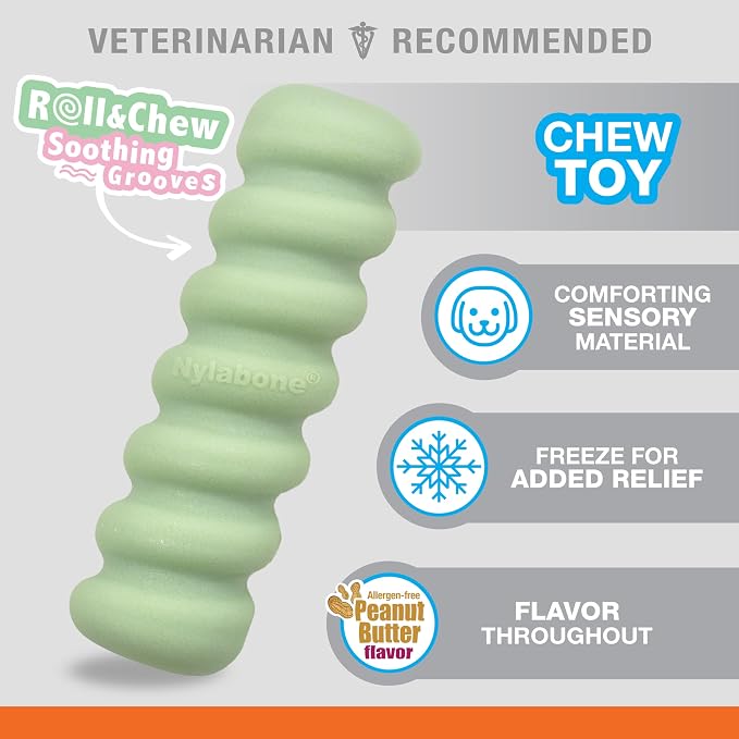 Nylabone Sensory Material Soothing Puppy Chew Toy Bundle, Toys - Image 4