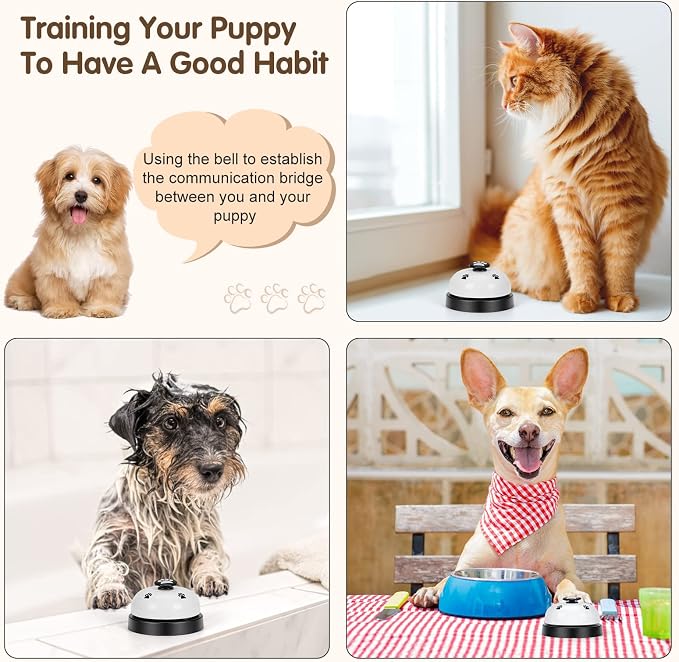 Pet Training Bells, 2 Pack Dogs Bell - Image 4