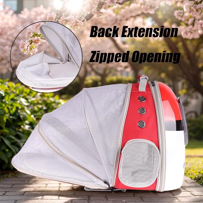 Back Expandable Cat Carrier Backpack - Image 4